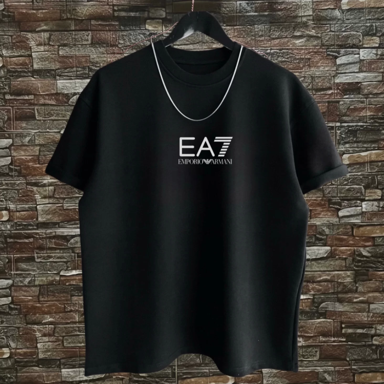 EA7-SİYAH O YAKA 