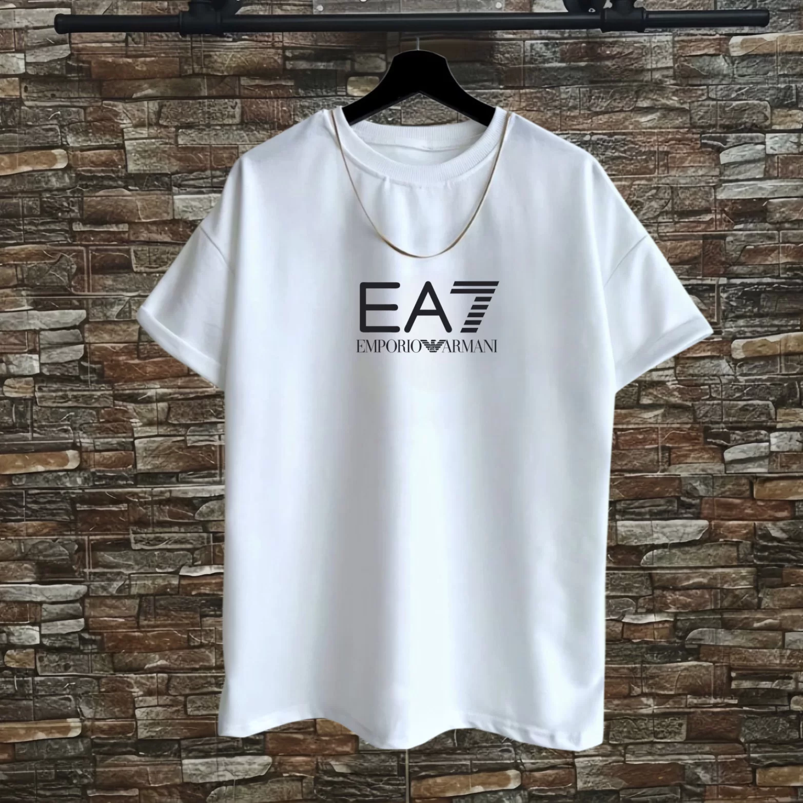 EA7-BEYAZ O YAKA 