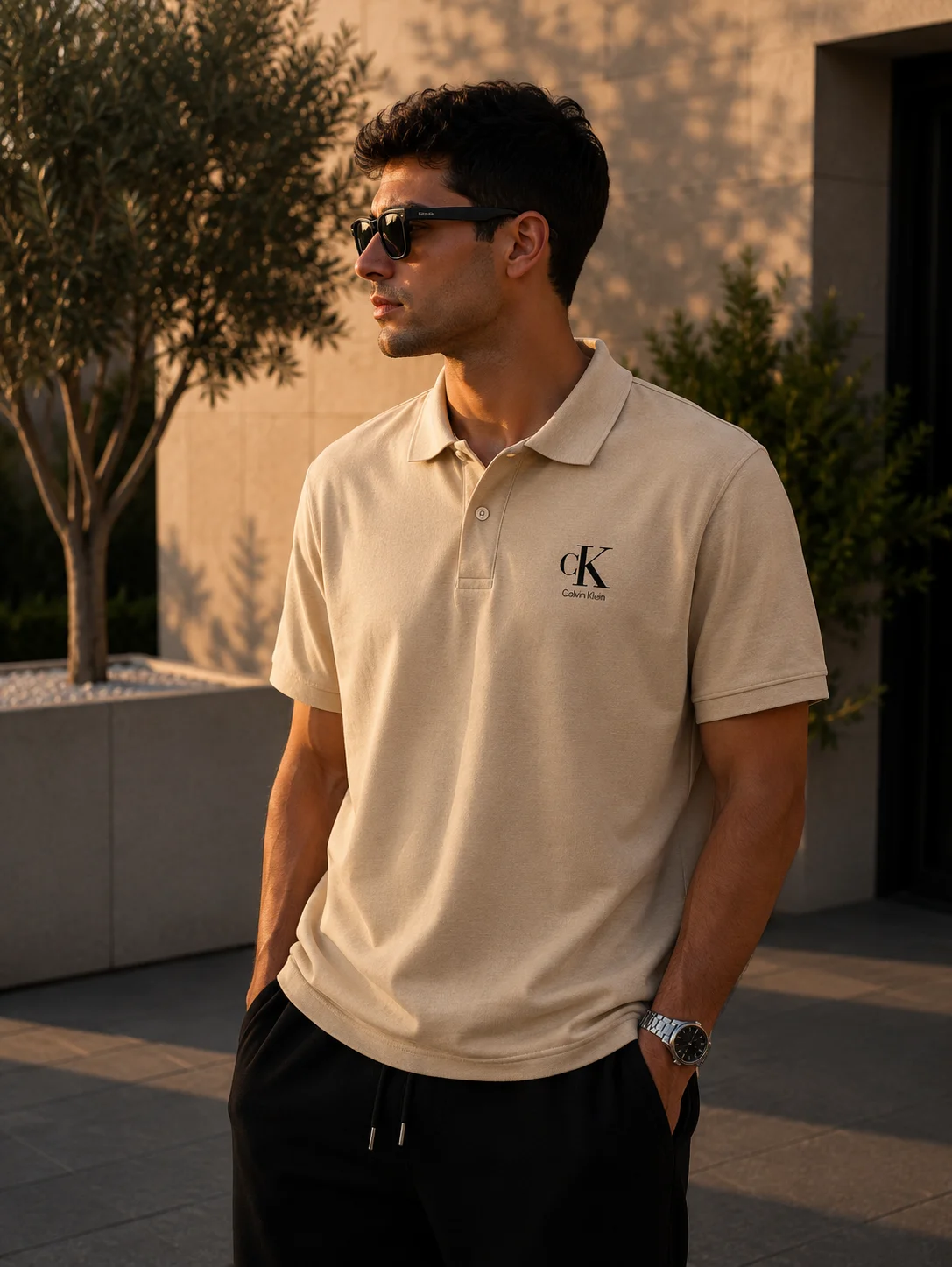 CK POLO BEJ 