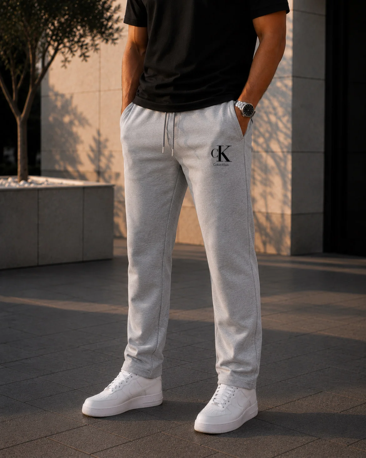 CK GRİ EŞOFMAN 